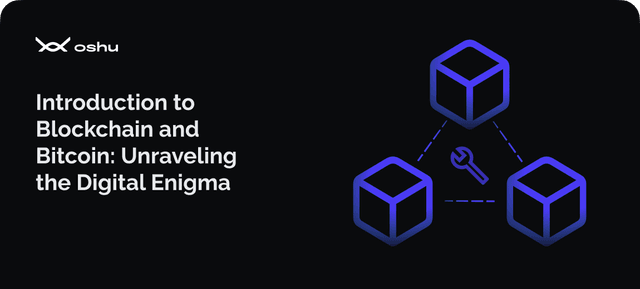Introduction to Blockchain and Bitcoin: Unraveling the Digital Enigma.